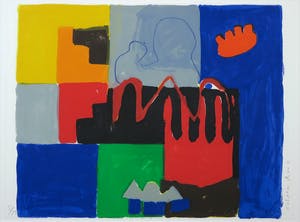 Cees Dolk - Zeefdruk, Tulpen & zo 2 - Ingelijst (Groot) kopen? Bied vanaf 1!