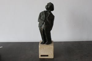 Niet of onleesbaar gesigneerd - Dikke pe kopen? Bied vanaf 10!