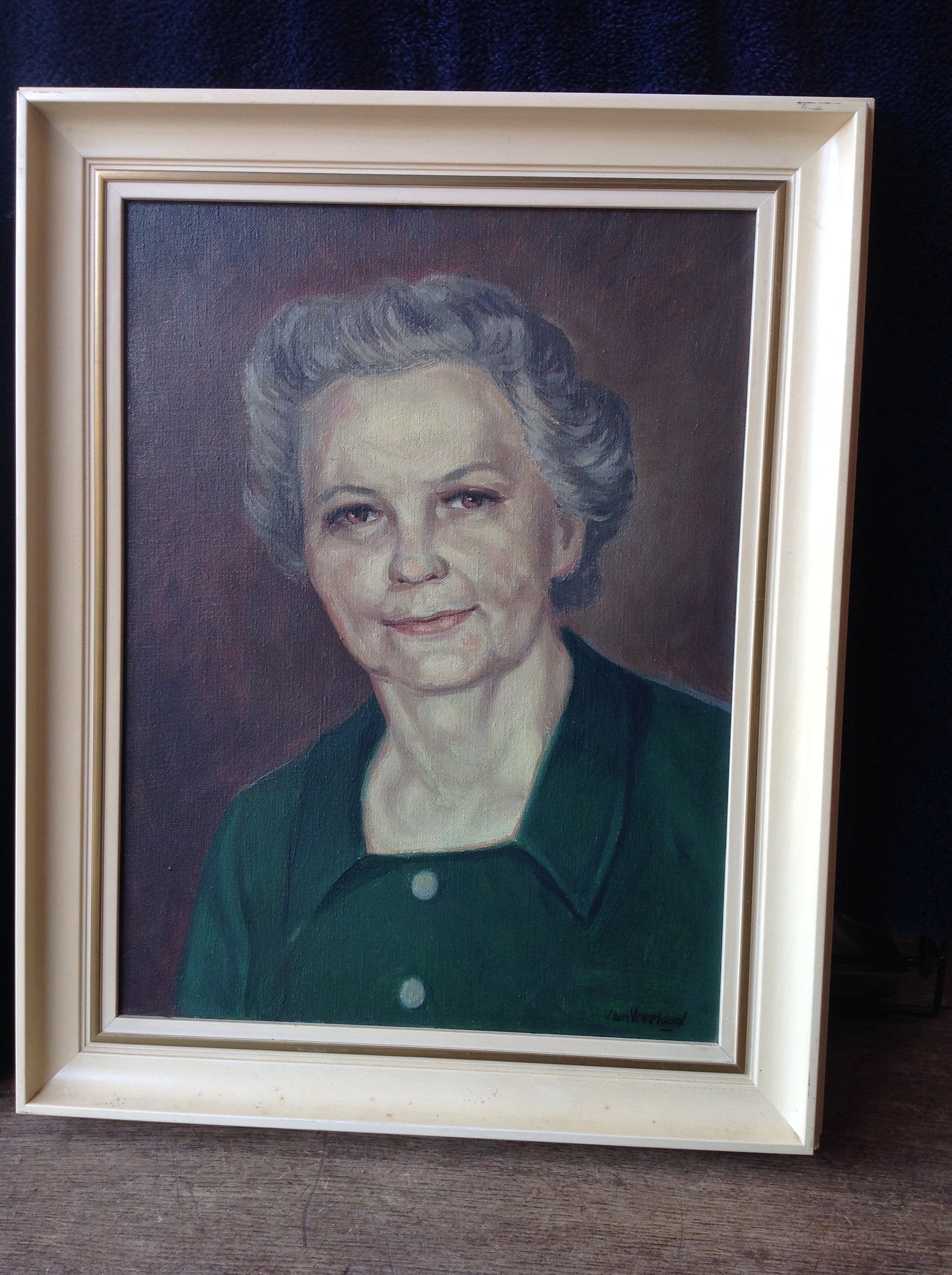 Niet of onleesbaar gesigneerd - portret van een dame kopen? Bied vanaf 1!