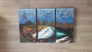 Niet of onleesbaar gesigneerd - Aong-Fish kopen? Bied vanaf 10!