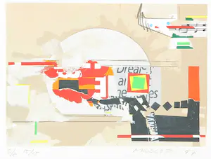 Sam Middleton - Zeefdruk, Zonder titel kopen? Bied vanaf 1!