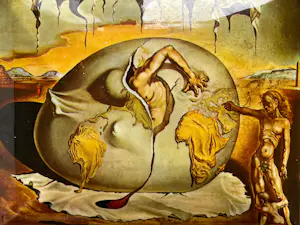Salvador Dali - Geopoliticus die het nieuwe mensdom ziet geboren worden. kaufen? Bieten Sie von 50!
