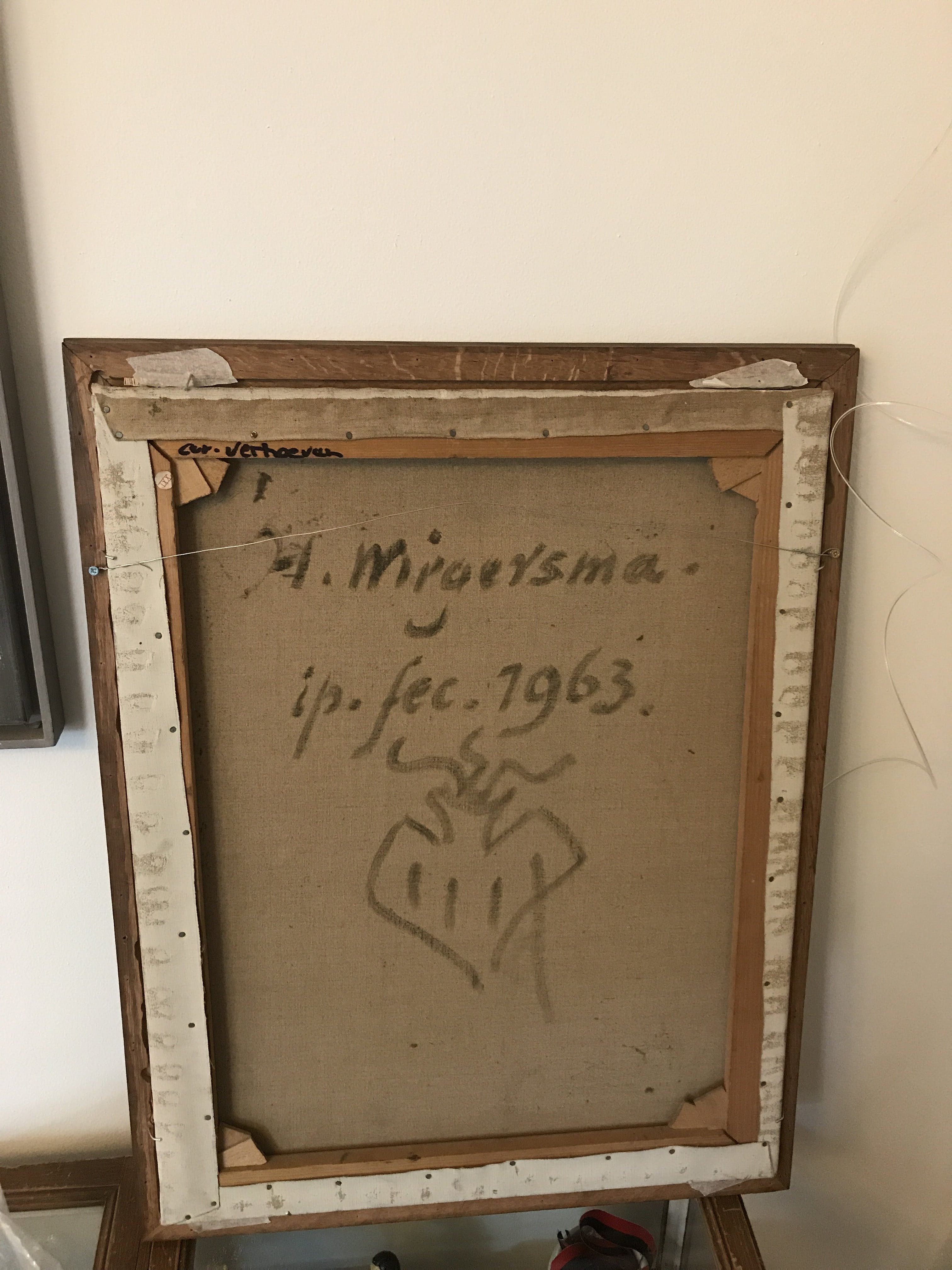 Hendrik Wiegersma - zelfportret kopen? Bied vanaf 1500!