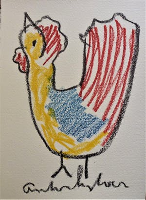 Anton Heyboer - De oervogel kopen? Bied vanaf 125!