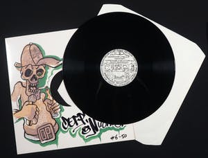 Def P. - Gouache en stift, LP ''Nuchter'' kopen? Bied vanaf 50!