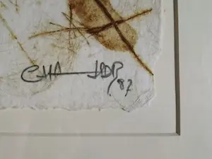 Chabab Tayefeh Mohajer - Ingelijste reliefets "Dance des Arches" kopen? Bied vanaf 60!