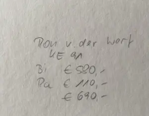 Ron van der Werf - Uniek schilderij , gemengde techniek kopen? Bied vanaf 75!