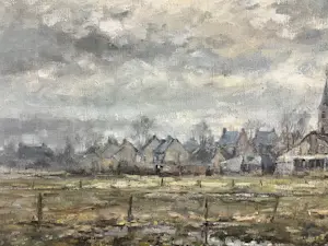 Jos Leurs - Dorpje Hulsel bij Eindhoven. kopen? Bied vanaf 425!