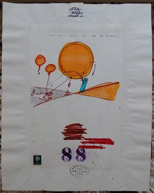 Viktor IV - Logboekblad uit 14de boek 'The Big Fool' kopen? Bied vanaf 10!