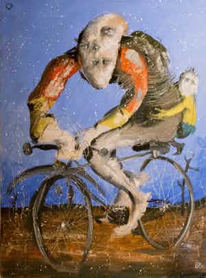 Oleg Kuvaev - Radfahrer verkocht voor € 300!