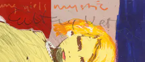 Maarten Giltay Veth - Handbewerkte zeefdruk, Vrouwportret - Ingelijst kopen? Bied vanaf 35!