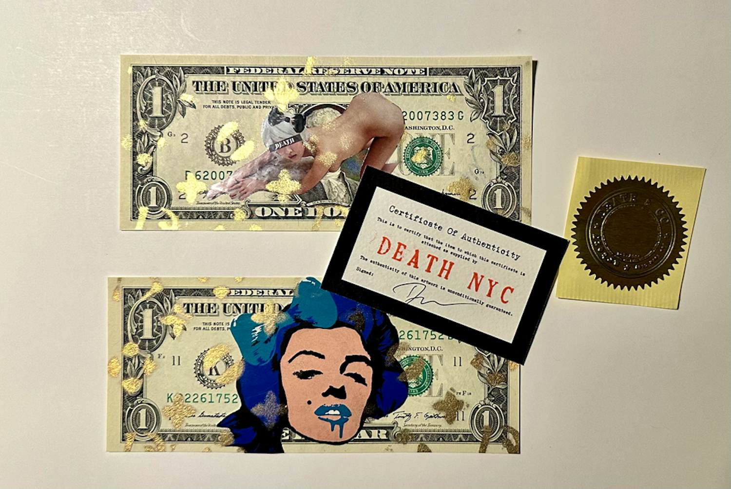 Death NYC - 2x US dollar biljetten kopen? Bied vanaf 105!