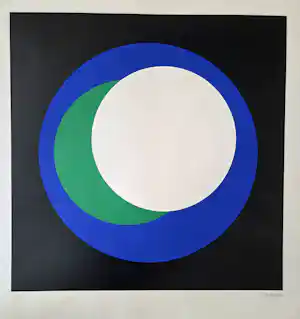 Genevieve Claisse - Geometrie. Cercles. Groot. Ophalen. kaufen? Bieten Sie von 189!