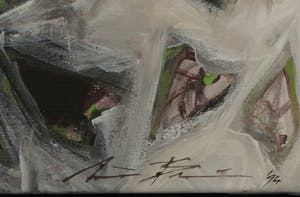 Wim de Bruin - Acryl op doek, Ritme - Ingelijst kopen? Bied vanaf 1!