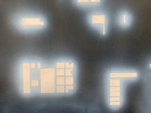 Joost Veerkamp - gemengde techniek op papier | 'Mist' | 1986 kopen? Bied vanaf 225!