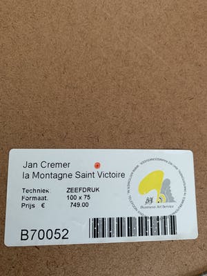 Jan Cremer - La Montagne de Saint Victoire kopen? Bied vanaf 300!