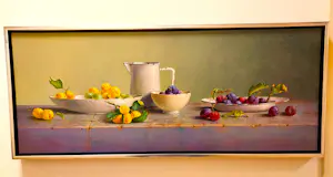 Hans Habraken - Stilleven met Pruimen kopen? Bied vanaf 895!