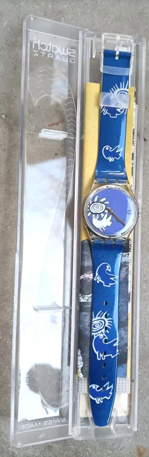 Corneille - ontwerp voor Swatch horloge + Swatch horloge kopen? Bied vanaf 375!