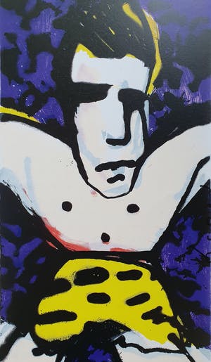 Herman Brood - 'Tarzan' - Nieuw ingelijst (Groot) kopen? Bied vanaf 530!