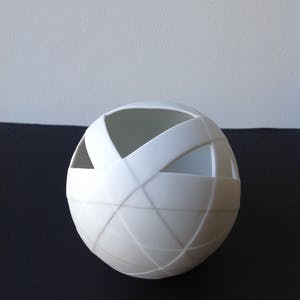 Rosenthal - Pieke Bergmans Taped Vaas wit porselein (mat) Rosenthal Studio Line kopen? Bied vanaf 55!