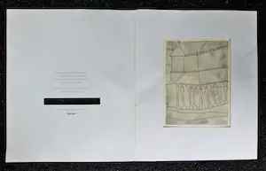 Ben Nicholson - Ets - Fragment of Tuscan Cathedral - Galerie Beyeler Estate Edition - 1965 kopen? Bied vanaf 50!