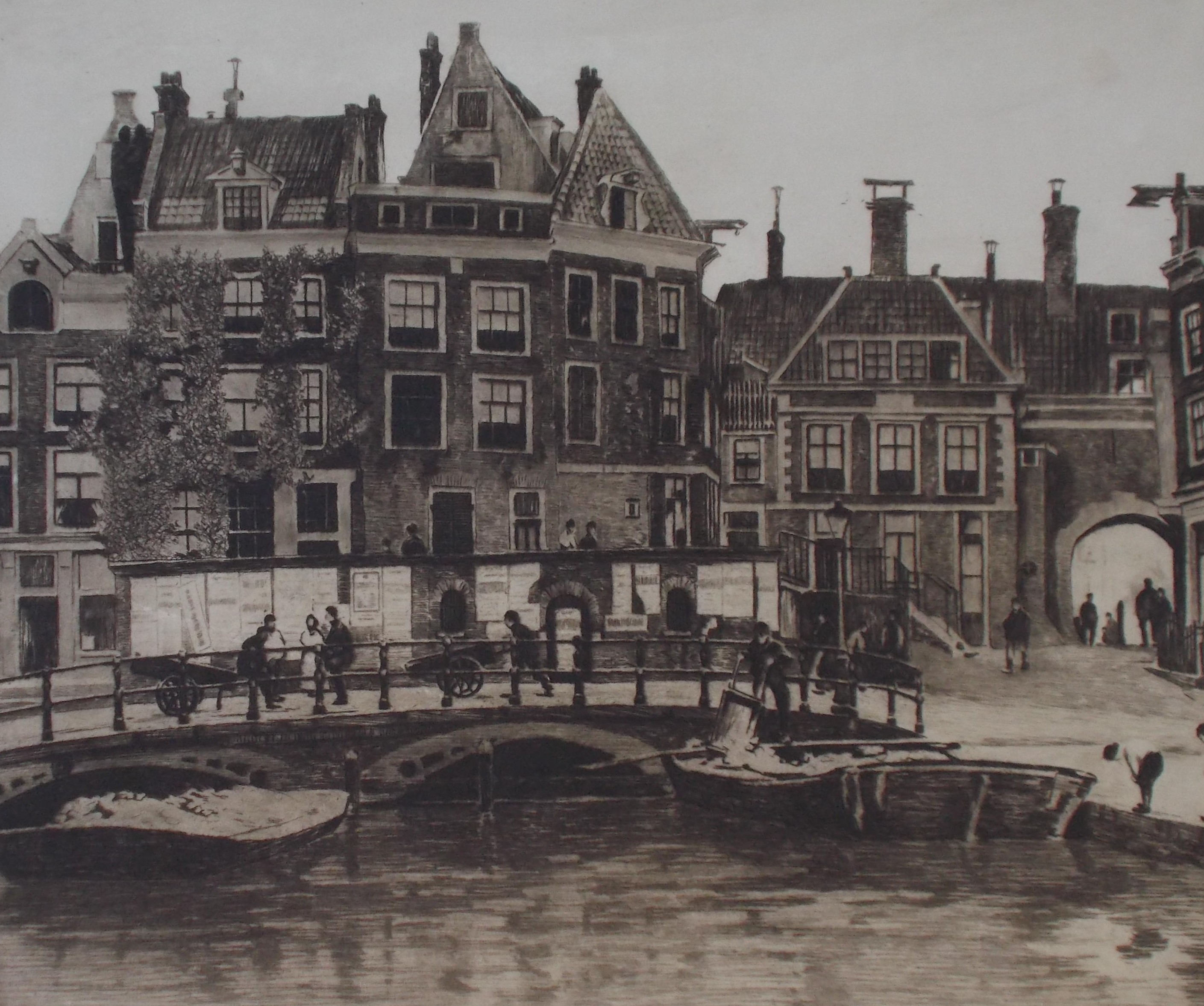 Willem Witsen - Beurspoortje (Amsterdam) verkocht voor € 325!