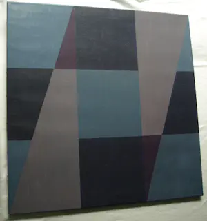 George Degenhart - Acrylverf op doek , Abstracte voorstelling - 80 x 80 cm. – 2011 kopen? Bied vanaf 80!