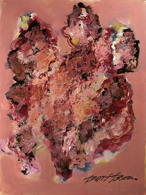 Bert Braam - Acryl op doek, Zonder titel kopen? Bied vanaf 60!