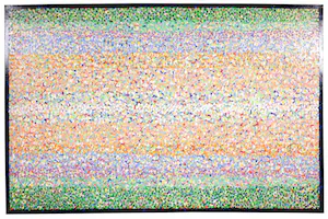 Pim Lenos - Gemengde techniek op paneel, Zonder titel (Groot formaat!) kopen? Bied vanaf 120!