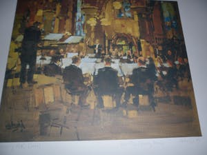 Rob Houdijk - Offset-litho, Titel, "Uitvoering N.P.O". kopen? Bied vanaf 25!