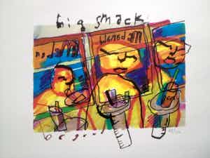Herman Brood - Big Smack (43/100) verkocht voor € 1!