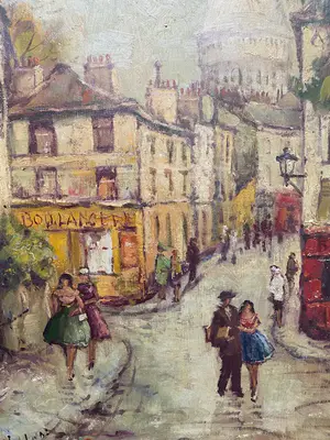 Niet of onleesbaar gesigneerd - Paris, Montmartre kopen? Bied vanaf 1!