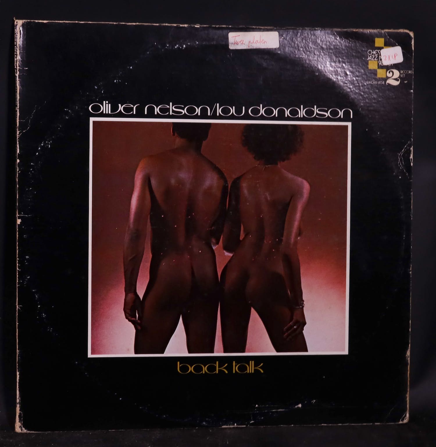 Oliver Nelson - Lou Donaldson – 2 LP Back Talk verkocht voor € 5!