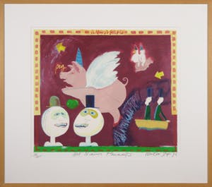 Wouter Stips - Zeefdruk, Het nieuwe paradijs - Ingelijst kopen? Bied vanaf 50!