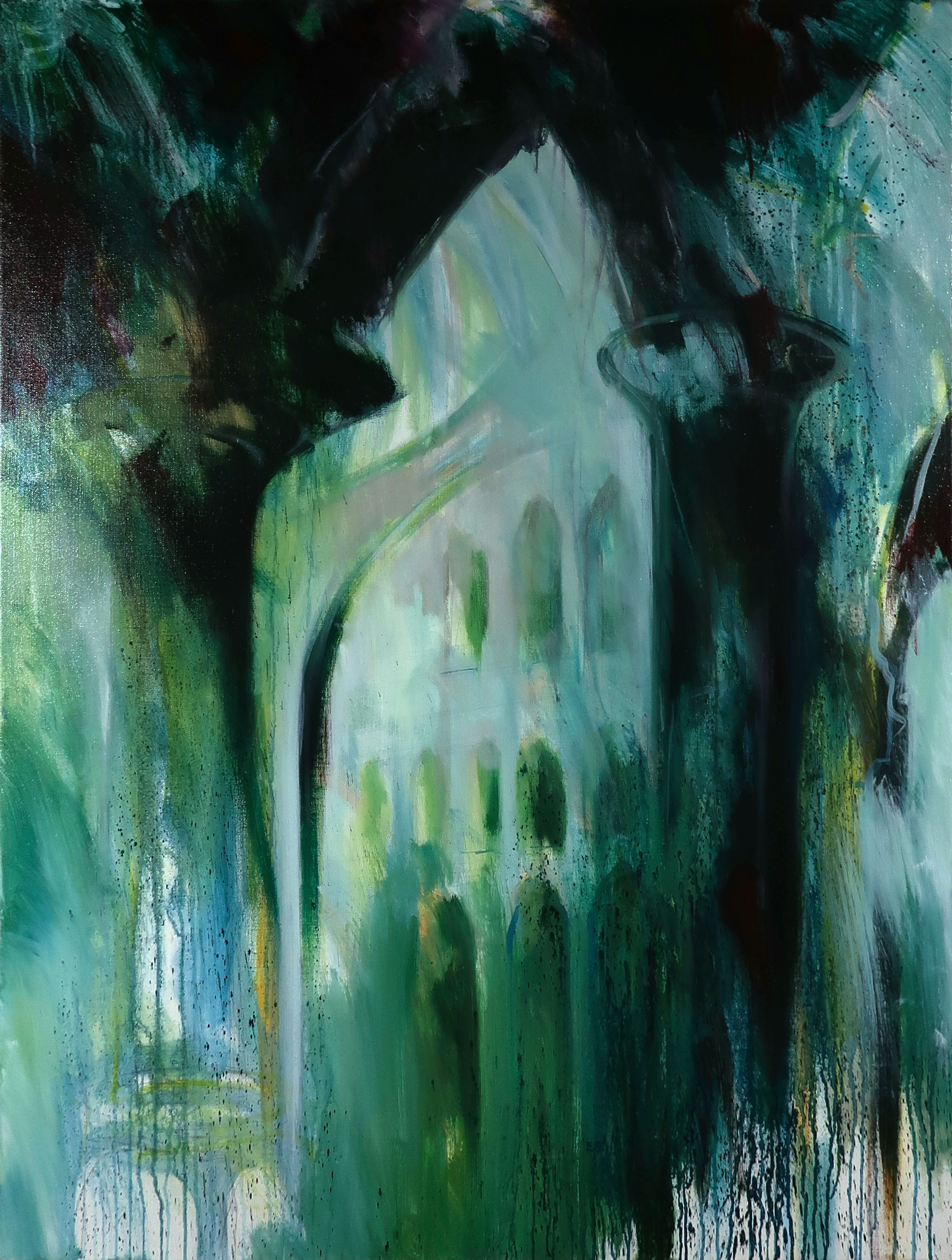 Mattie Schilders - Acryl op doek, De blindheid van het heden II - Ingelijst (Groot) kopen? Bied vanaf 350!