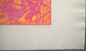 Hector Saunier - gesigneerde ets- Eau Vive kopen? Bied vanaf 55!