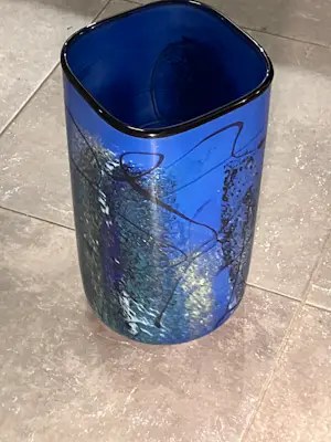 Ioan Nemtoi - Grote blauwe vaas kopen? Bied vanaf 179!