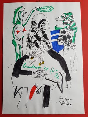 Lucebert - V V (Amsterdam, Galerie De Tor) kopen? Bied vanaf 555!