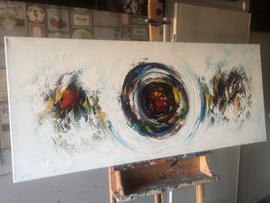 Gena - Abstract “ Kleurgebieden “ kopen? Bied vanaf 200!