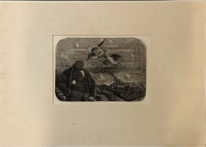 Ed Merk - Bewerkte collage van oude gravures - Voor vrijheid en Geometrie kopen? Bied vanaf 1!