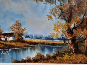 Henner Knauf - Klassiek landschap kopen? Bied vanaf 10!