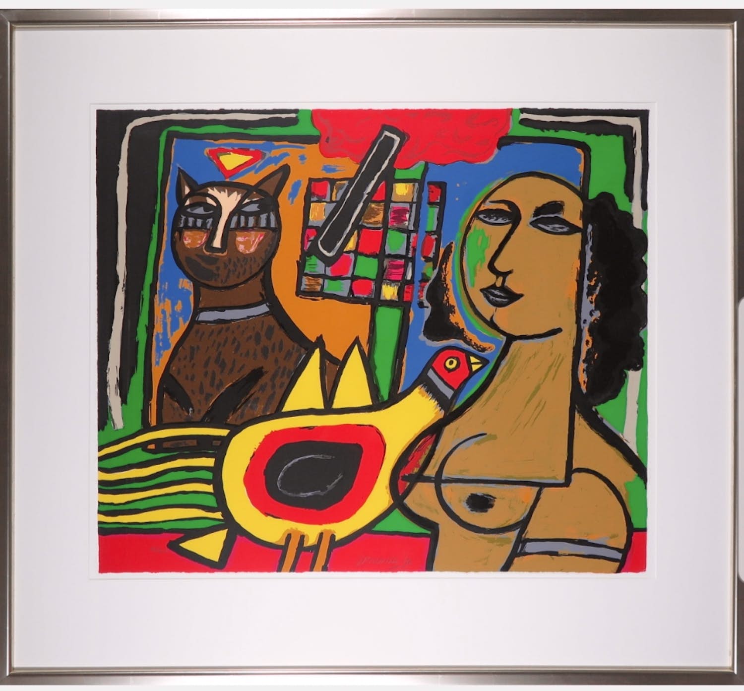 Corneille - Le damier amoureux verkocht voor € 375!