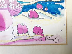 Lieve Prins - Een persoonlijk werk van Lieve Prins "a Day at the Beach" -Voor Max, van Lieve. kopen? Bied vanaf 45!