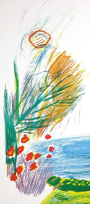 Pieter Defesche - Litho op papier, Zonder titel - Groot kopen? Bied vanaf 20!