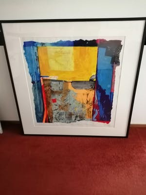 Jos Verwiel - Groot abstract werk uit 2007 kopen? Bied vanaf 160!