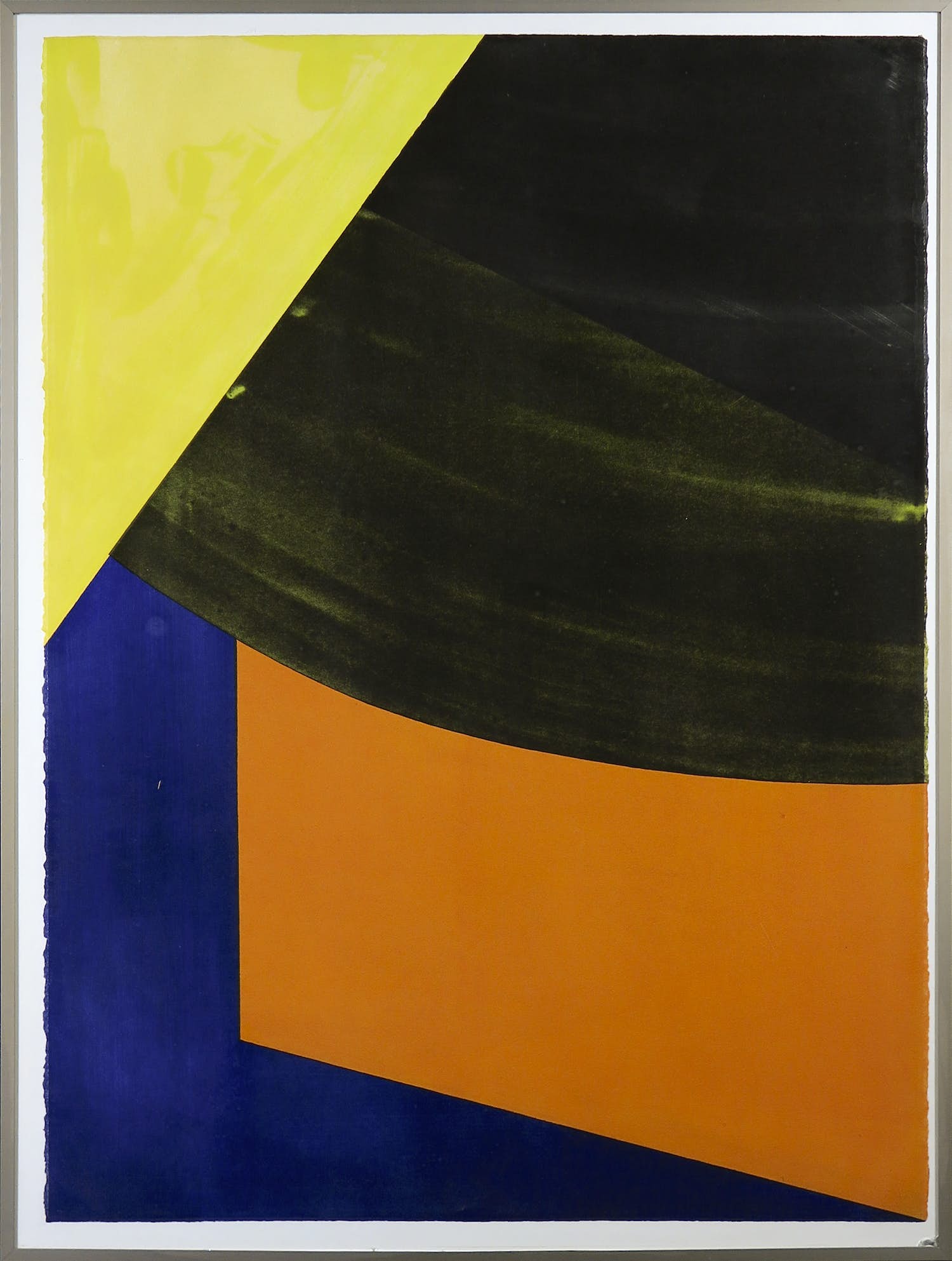 Willem Sanders - Litho, Study for an Asian leisure landscape - Ingelijst verkocht voor € 1!