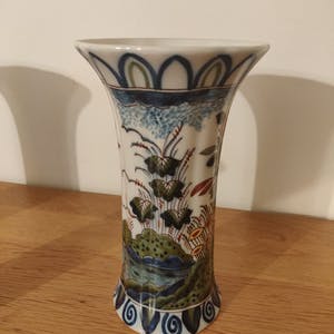 Koninklijke Tichelaar Makkum - Ensemble 3 vazen handbeschilderd kopen? Bied vanaf 50!