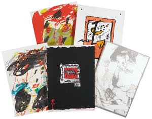 Miriam Slaats - Kees Salentijn e.a., Lot van 5 zeefdrukken kopen? Bied vanaf 1!