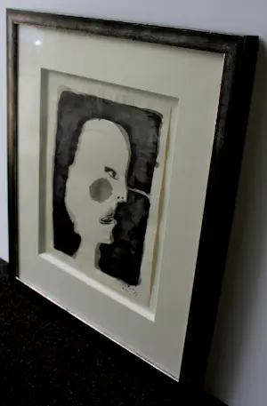 Lucebert - Ingelijste inkttekening - 1964 (nieuwe lijst!) kaufen? Bieten Sie von 895!