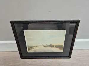 Willem Weissenbruch - aquarel op papier - visser, gesigneerd linksonder kopen? Bied vanaf 450!